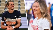 Alexander Zverev holte seinen ersten Grand-Slam-Titel und erhielt von Sophia Thomalla eine ...