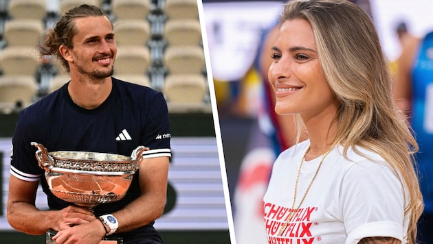 Alexander Zverev holte seinen ersten Grand-Slam-Titel und erhielt von Sophia Thomalla eine ...