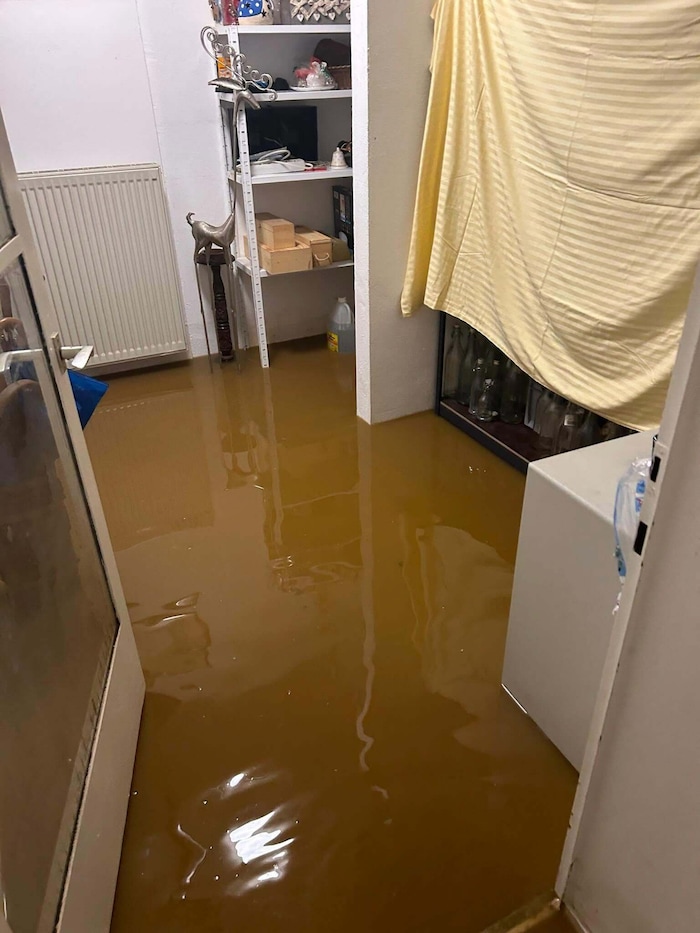 Auch mehrere Keller wurden durch das Unwetter überflutet.