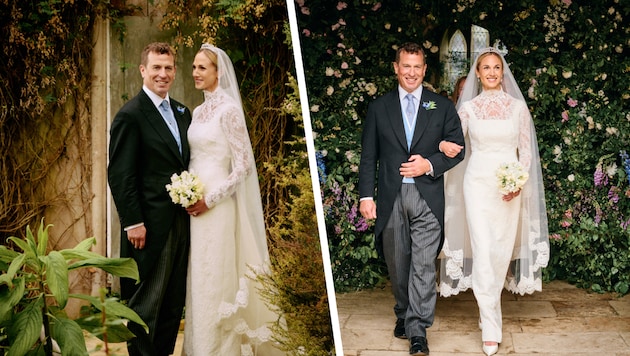 Romantische Einblicke: Peter Phillips und Harriet teilen wunderschöne Hochzeitsfotos aus der ...