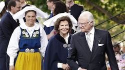 In einem vor dem schwedischen Nationalfeiertag, der am Wochenende begangen wurde, aufgenommenen ...