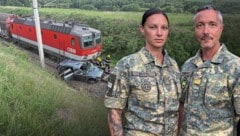 Sie brachten das zweijährige Kind aus der Gefahrenzone des gecrashten Zugs: Christoph Dumfart ...