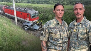 Sie brachten das zweijährige Kind aus der Gefahrenzone des gecrashten Zugs: Christoph Dumfart ...