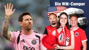 Die WM-Camper fingen die Messi-Mania ein.