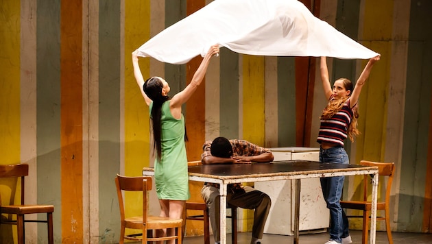 In „Travelogue I – Twenty to eight“ von Sasha Waltz steht der Alltag im Mittelpunkt.
