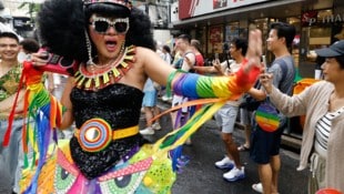 Pride-Parade in Thailands Metropole Bangkok – hier genießen queere Menschen, abgesehen von ...