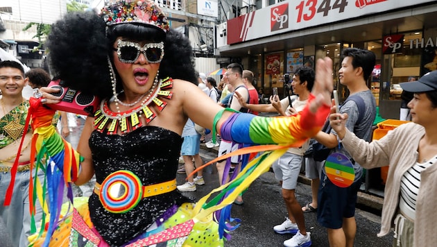 Pride-Parade in Thailands Metropole Bangkok – hier genießen queere Menschen, abgesehen von ...