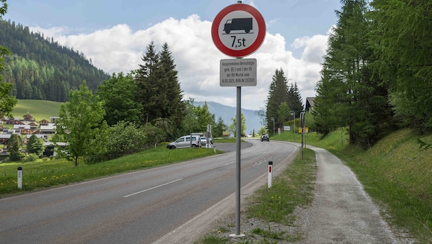 In Hohentauern (Bild) gibt es das Lkw-Fahrverbot über den Triebener Tauern bereits seit einem ...