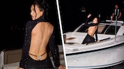 Neckisch: Kim Kardashians rückenfreies Kleid mit integriertem String-Tanga sorgt auch nach dem ...