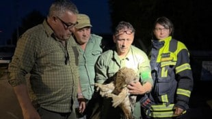Jägerschaft, Naturschutz und Feuerwehr arbeiteten Hand in Hand.