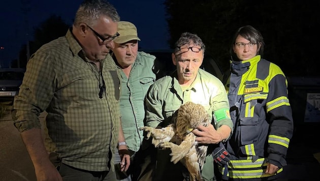 Jägerschaft, Naturschutz und Feuerwehr arbeiteten Hand in Hand.