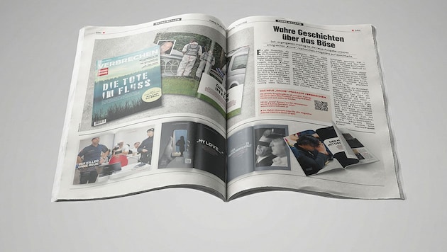 Das neue „Krone“-Verbrechen-Magazin gibt es jetzt zum Kauf.