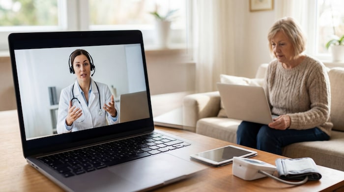 Im Schutzbrief enthalten: Der Zugang zur Telemedizin.