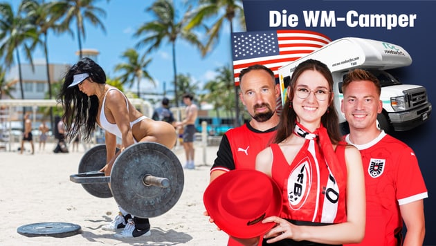 Die „Krone“ stattete dem Miami Beach einen Besuch ab.