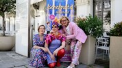 Feiern das Jubiläum mit „Aschenputtel“: Nina Blum (li.) und Mikl-Leitner