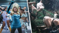 Queen of Pop außer Kontrolle? Madonna sorgt mit Laser-Auftritt für Wirbel