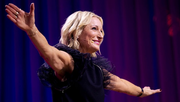 Vorerst kein glamouröser Auftritt für Monika Gruber in Graz