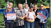 Die Hauptvertreter der Initiative, die nun einen Anwalt eingeschaltet hat.