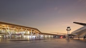 Blick in die Zukunft: Im Terminal 2, der derzeit nur im Winter geöffnet ist, wird es ab 2033 ...