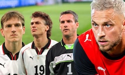 Andi Herzog und Toni Polster (von links) hat er schon übertrumpft – jetzt steht Marko Arnautovic ...