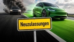Reine „Stromer“ verkauften sich im Mai 6598-Mal, benzinbetriebene Verbrenner-Autos nur 6135-Mal.