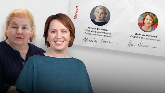Bei der Gewerkschaft oft im Doppelpack unterwegs: Jetzt machte Zimmermann (re.) unter Schumann ...