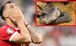 Granit Xhaka muss auf dem Trainingsgelände gewaltig aufpassen.
