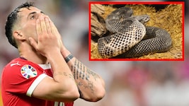 Granit Xhaka muss auf dem Trainingsgelände gewaltig aufpassen.