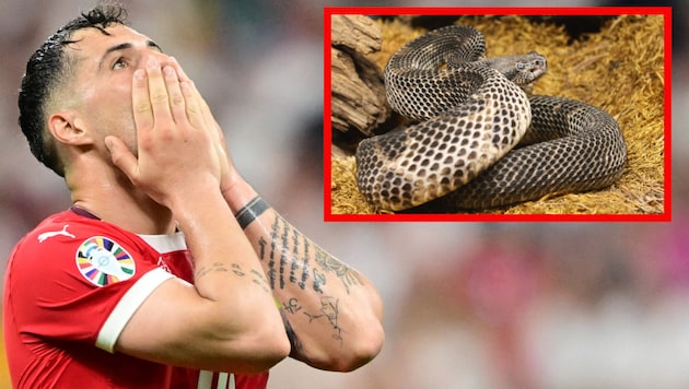 Granit Xhaka muss auf dem Trainingsgelände gewaltig aufpassen.
