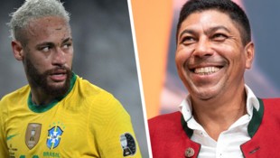 Neymar und Giovane Elber