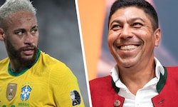 Neymar und Giovane Elber