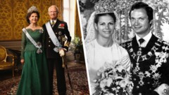Königin Silvia und König Carl XVI. Gustaf feiern im Juni ihre Goldene Hochzeit.