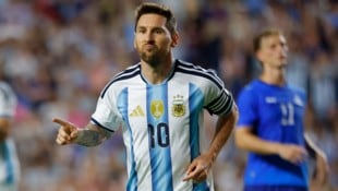 Bei seinem Comeback gegen Island drückte Lionel Messi der Partie sofort seinen Stempel auf.