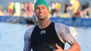Mathias Schenk geht heuer ohne Erwartungen in seinen Heim-Ironman.