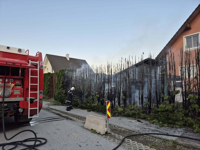 Immer wieder musste die Freiwillige Feuerwehr Krottendorf ausrücken.