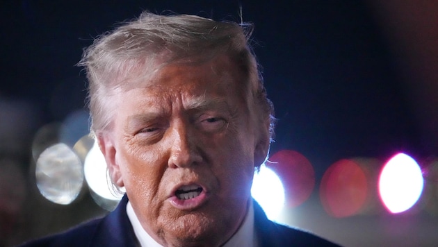 Trump kann es nicht lassen und holte erneut zu einem Rundumschlag aus.