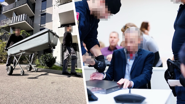 Im 10. Bezirk ermordete Ingo S. einen erst 16-Jährigen mit 50 Axthieben. Dafür kassierte er die ...