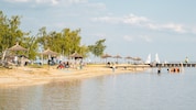 Nein, dieser Sandstrand befindet sich nicht in Marokko, sondern in Breitenbrunn am Neusiedler ...