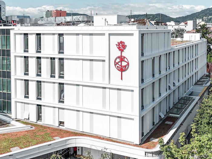Der Neubau in der Grazer Elisabethinergasse ist nach drei Jahren Bauzeit fertig.