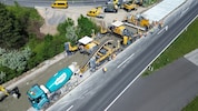 Die Bauarbeiten auf der Südautobahn erfordern viel Geduld. Bis Oktober 2026 sollen in diesem ...