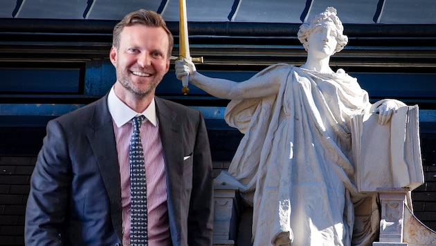 StrafverteidigerInnen-Präsident Philipp Wolm