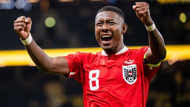 So wollen die österreichischen Fußballfans David Alaba auch bei der WM jubeln sehen.