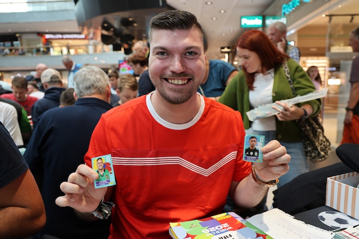Florian Tomasevic ist begeisterter Panini-Sammler