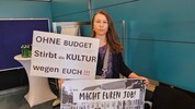 Auch Elena Stoißer von der Kultur ist von der Stadtpolitik bitter enttäuscht.