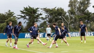 Die ÖFB-Spieler absolvierten ein „intensives“ internes Testmatch.