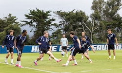 Die ÖFB-Spieler absolvierten ein „intensives“ internes Testmatch.