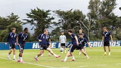 Die ÖFB-Spieler absolvierten ein „intensives“ internes Testmatch.