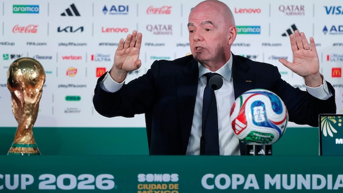 FIFA-Boss Gianni Infantino gerät immer mehr unter Druck.