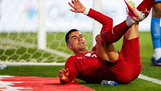 Cristiano Ronaldo konnte bei der WM-Generalprobe nicht aufzeigen.