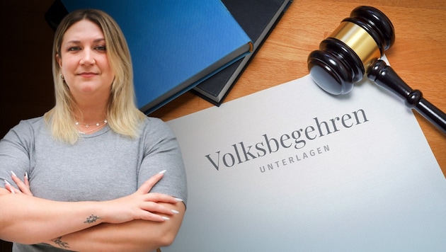 Hana Greiner initiierte gemeinsam mit zwei Kolleginnen ein Volksbegehren gegen digitale Gewalt. ...